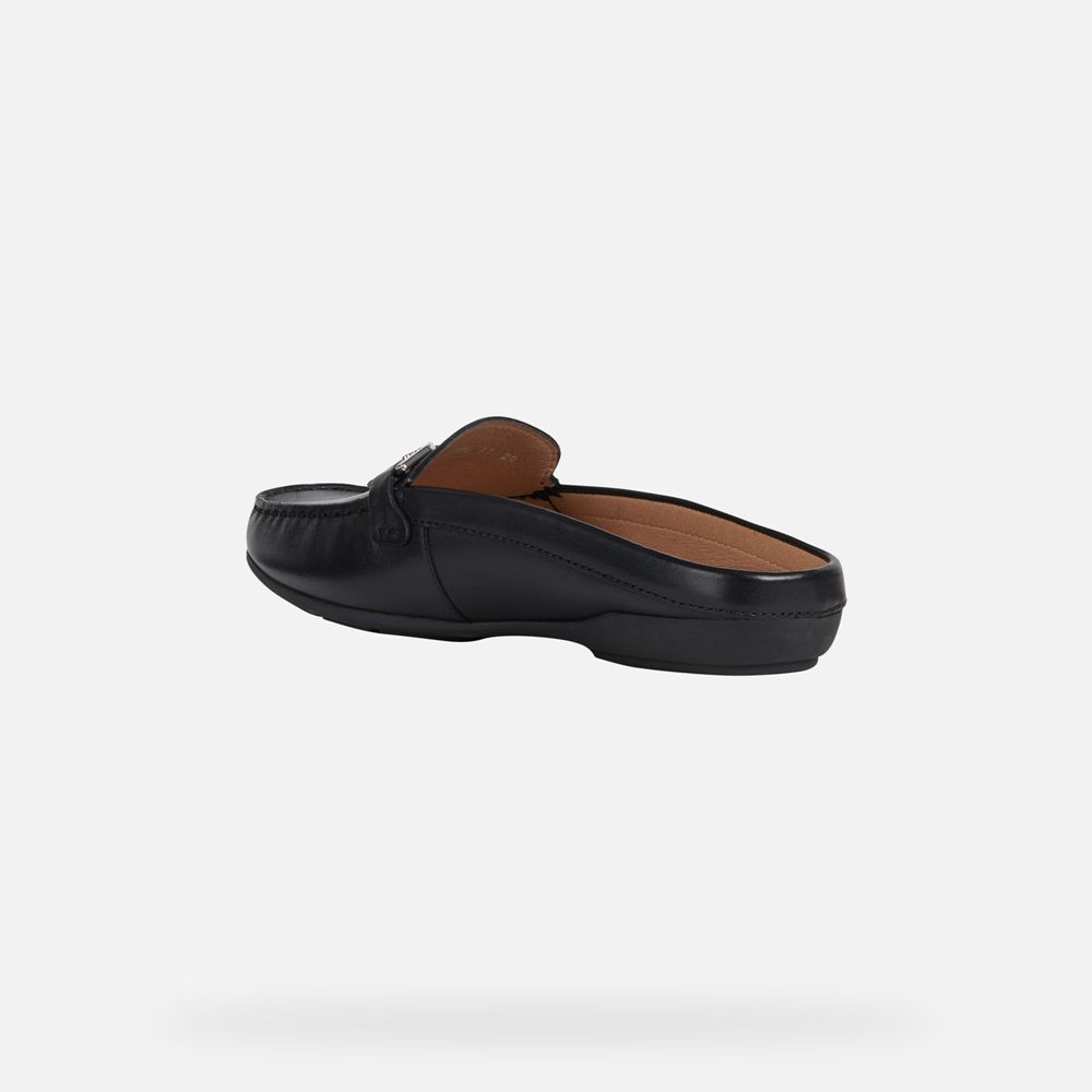 Geox Bayan Loafers Siyah - Annytah - HYC-928057